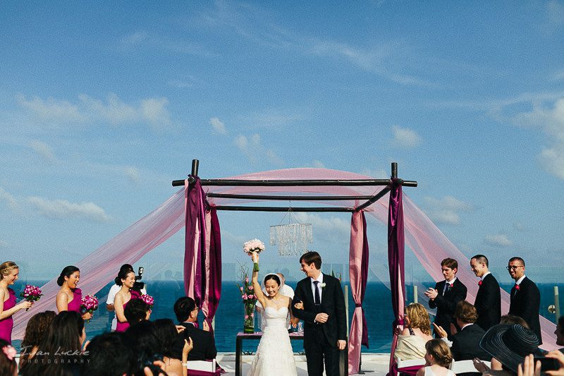 Jean+Jason - Beach palace Cancun wedding Photography - Ivan Luckie Photography-36