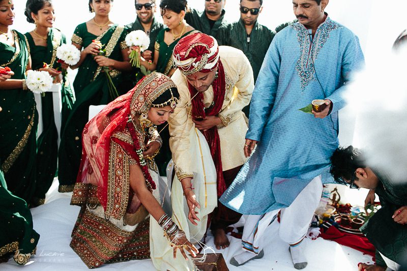 Trina+Tarang - Azul Sensatori Hindu Wedding Photographer- Ivan Luckie Photography-34