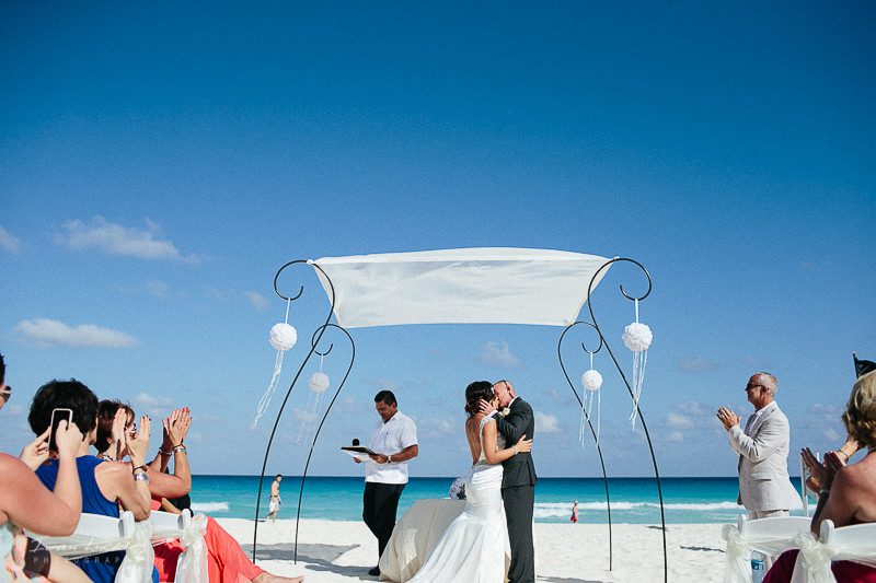 Erica+Eric and Linda+Dan - Paradisus Cancun Wedding Photographer- Ivan Luckie Photography-34