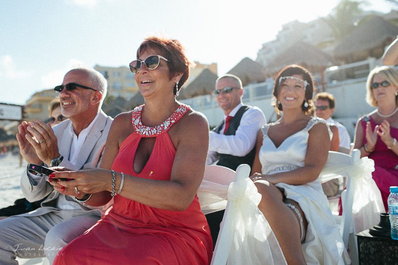 Erica+Eric and Linda+Dan - Paradisus Cancun Wedding Photographer- Ivan Luckie Photography-55