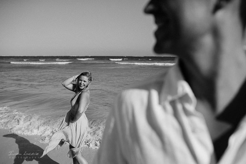 Inga and Dominik engagement- Secrets Silversands Riviera Cancun -Ivan Luckie Photography