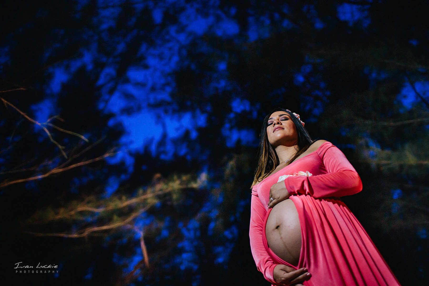 Fotos de Embarazo en bosque