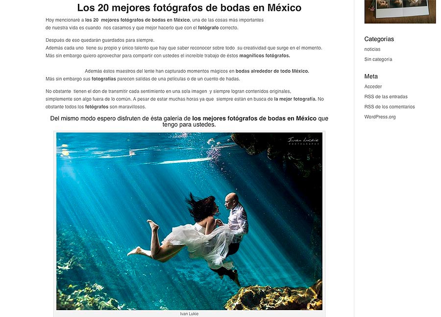 Top 20 best wedding photographers in Mexico